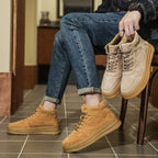 Damen Modische High-Top Sneakers mit dicker Sohle und bequemer Innenpolsterung R&B