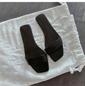 Damen Elegante und moderne Slides mit breitem Riemen R&B