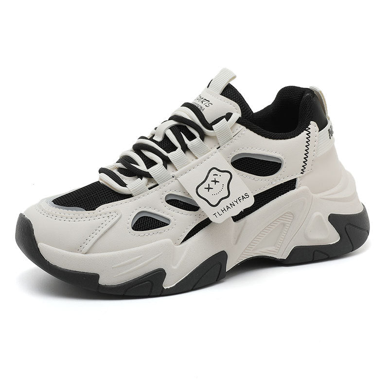Damen Sportliche Chunky Sneakers mit atmungsaktiver Mesh-Oberfläche und dämpfender Sohle R&B