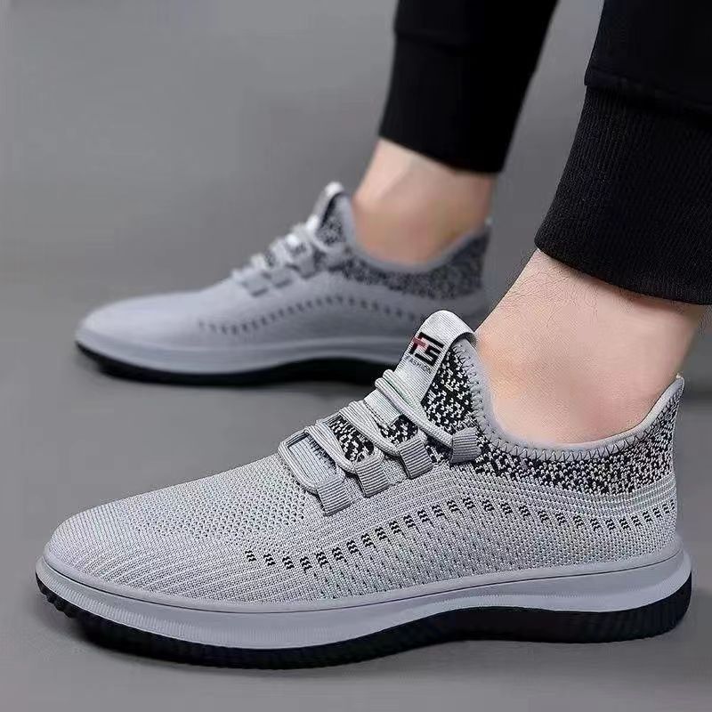 Damen Atmungsaktive Freizeitschuhe mit elastischer Strickoberfläche R&B