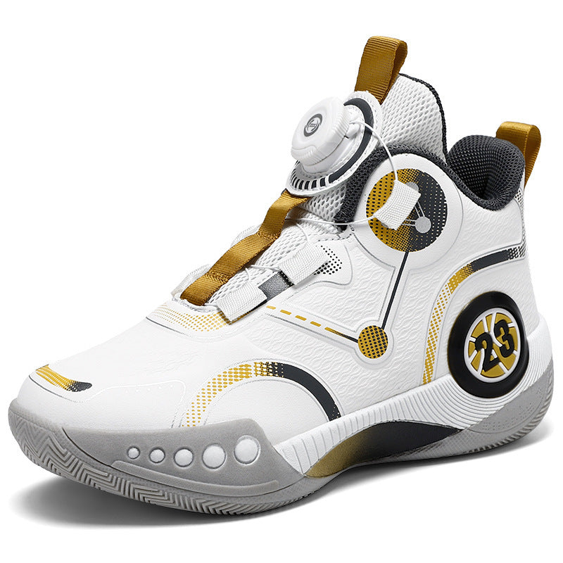 Damen Sportliche High-Top Sneakers mit innovativem Schnellschnürsystem R&B