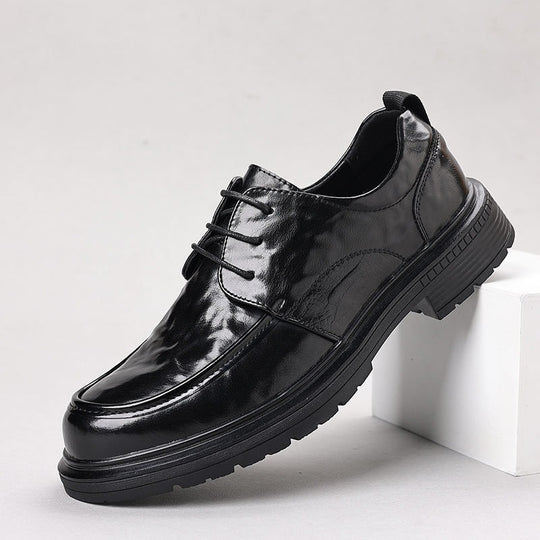 Herren Elegante Schnürschuhe mit edlem Glanz und rutschfester Sohle R&B