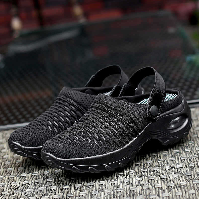 Damen Atmungsaktive Clogs mit flexiblem Riemendesign R&B