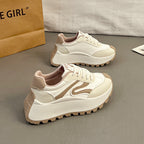 Damen Chunky Sneakers mit verstärkter Dämpfung und rutschfester Sohle R&B