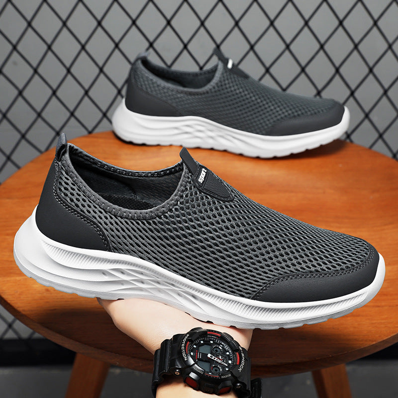 Damen Atmungsaktive Slip-On Sneakers mit elastischem Design R&B