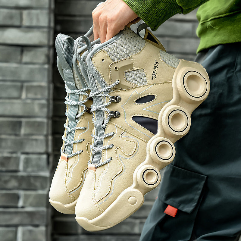 Damen Sportliche High-Top Sneakers mit innovativem Dämpfungssystem