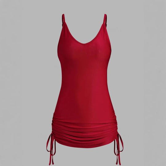 Damen Sportliches Oberteil mit asymmetrischem Schnitt und auffälligem Druck R&B