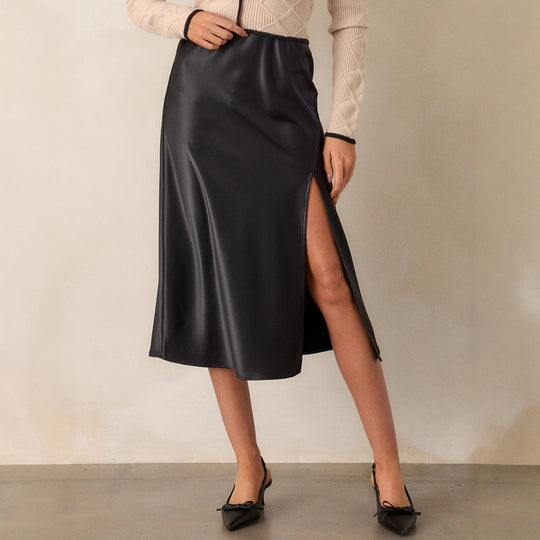 Damen Eleganter und fließender Maxikleid R&B