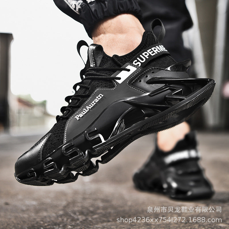 Damen Sportliche Hochleistungs-Sneaker mit atmungsaktiver Mesh-Oberfläche und rutschfester Sohle R&B
