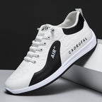 Damen Sportliche Sneakers mit stoßdämpfender Sohle und atmungsaktiver Oberfläche