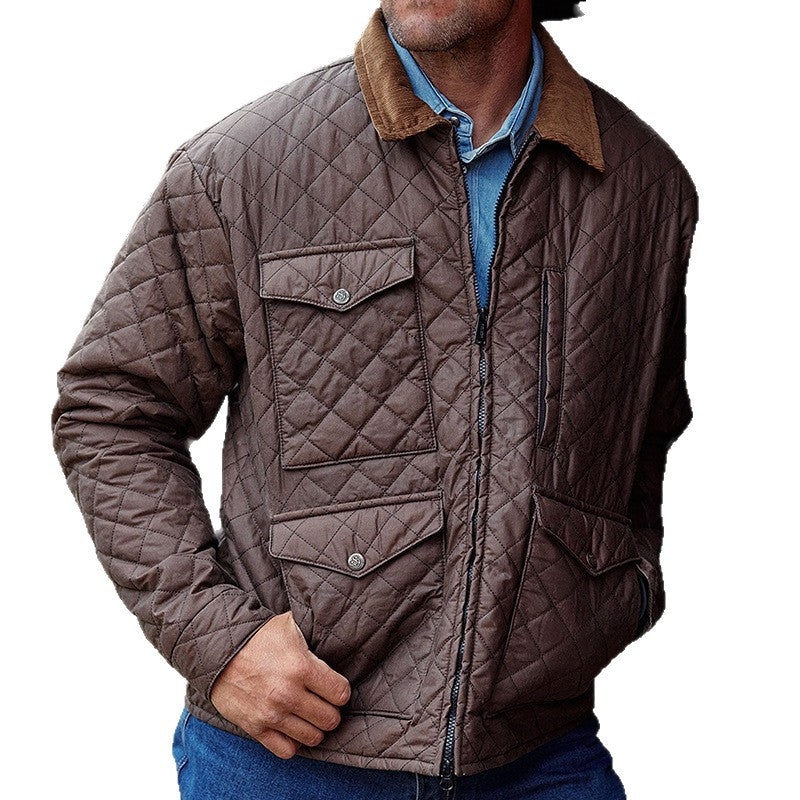 Herren gesteppte Freizeitjacke R&B