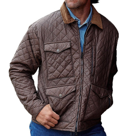 Herren gesteppte Freizeitjacke R&B