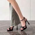 Damen elegante Slingback-Pumps mit stilvollem Schleifendetail R&B