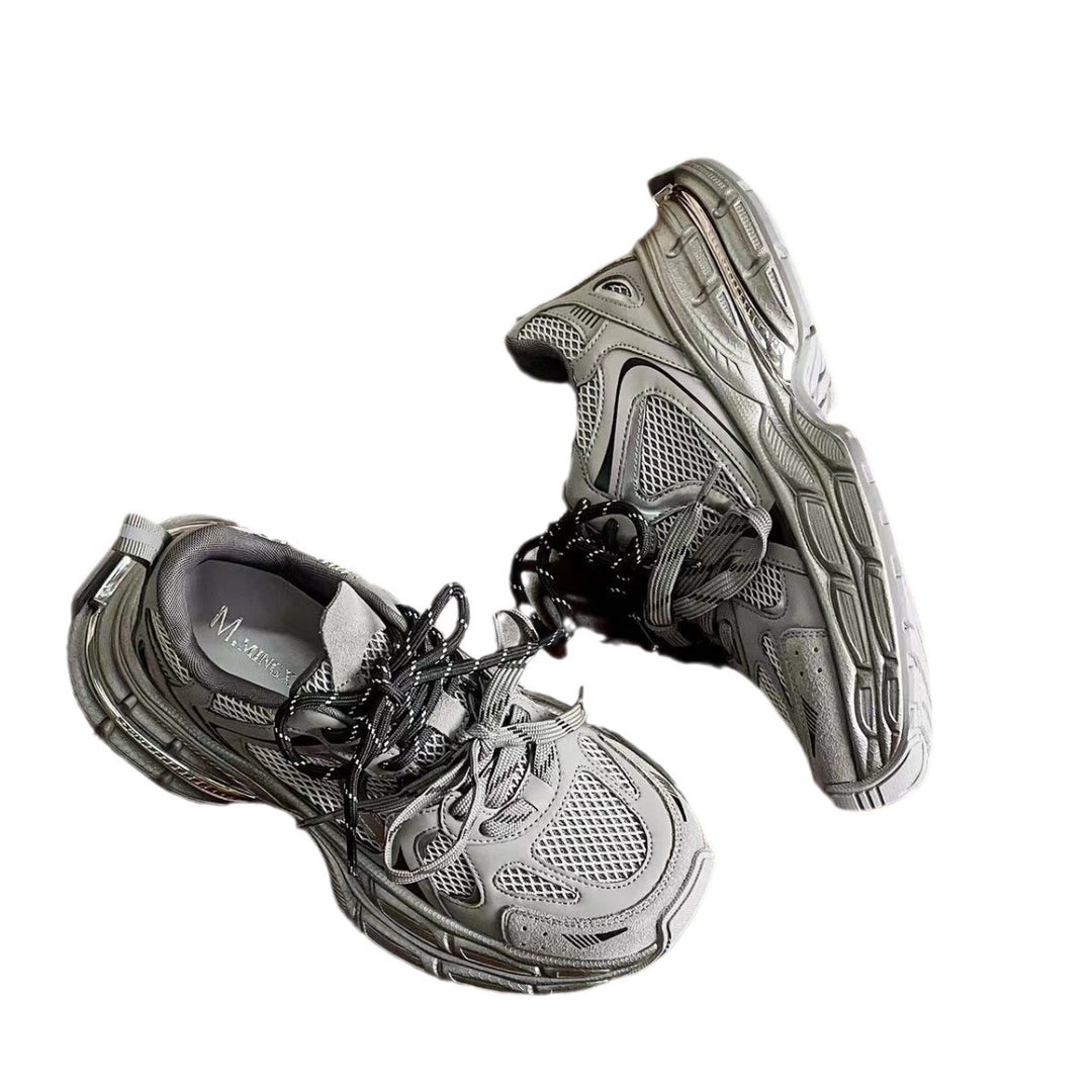 Damen Sportliche Lauf Sneakers mit atmungsaktiver Mesh-Oberfläche R&B