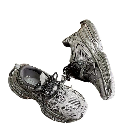 Damen Sportliche Lauf Sneakers mit atmungsaktiver Mesh-Oberfläche R&B