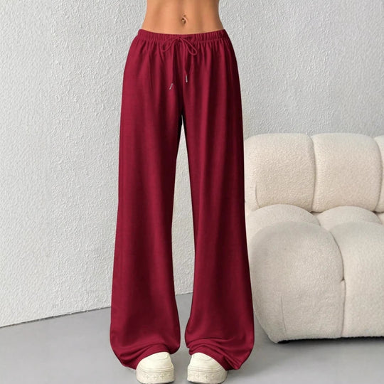 Damen Hochtaillierte Freizeithose R&B