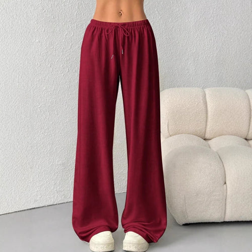 Damen Hochtaillierte Freizeithose R&B