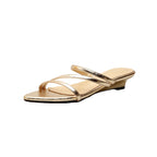 Damen elegante Plateau-Sandalen mit verstellbaren Riemchen
