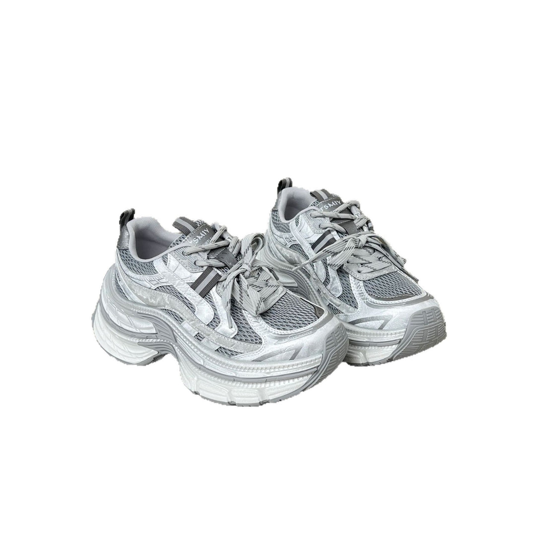 Damen Sportliche Sneakers mit vollständig atmungsaktiver Mesh-Oberfläche und innovativem Dämpfungssystem R&B