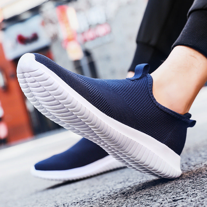 Damen nan minimalistischer Schlupf-Freizeitschuh mit vorderer Zuglasche, gepolstertem Knöchelkragen und flexibler Adaptivsohle R&B