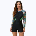 Damen Surfanzug mit langem Arm und sportlichem Design R&B