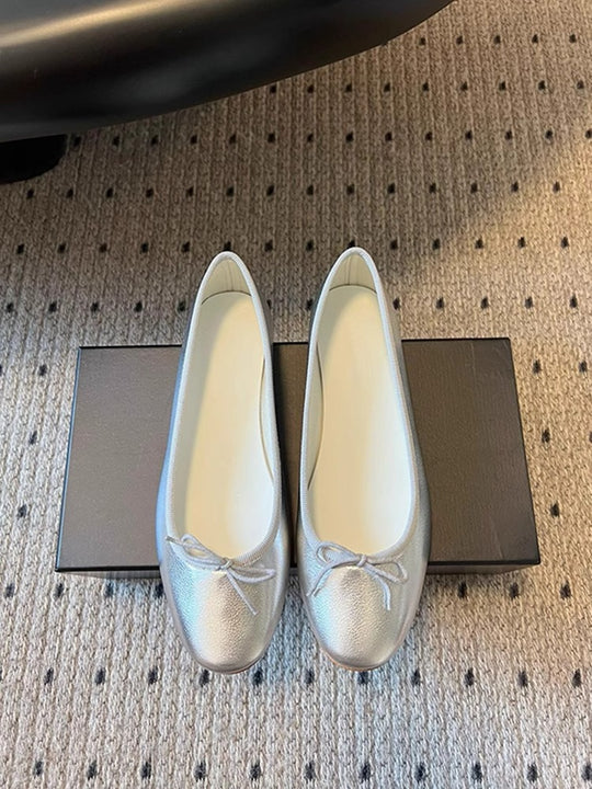 Damen Ballerinas mit raffiniertem Schleifen-Detail und komfortablem Fußbett R&B