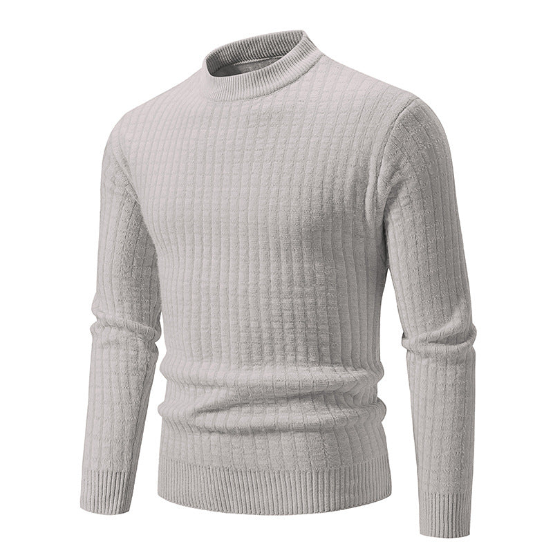 Herren Feinstrickpullover mit strukturiertem Design R&B