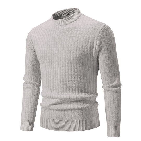 Herren Feinstrickpullover mit strukturiertem Design R&B
