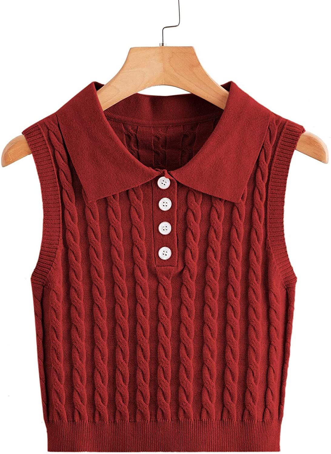 Damen Stricktop mit Kollo