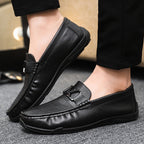 Herren Elegante Mokassins aus hochwertigem Leder mit rutschfester Sohle