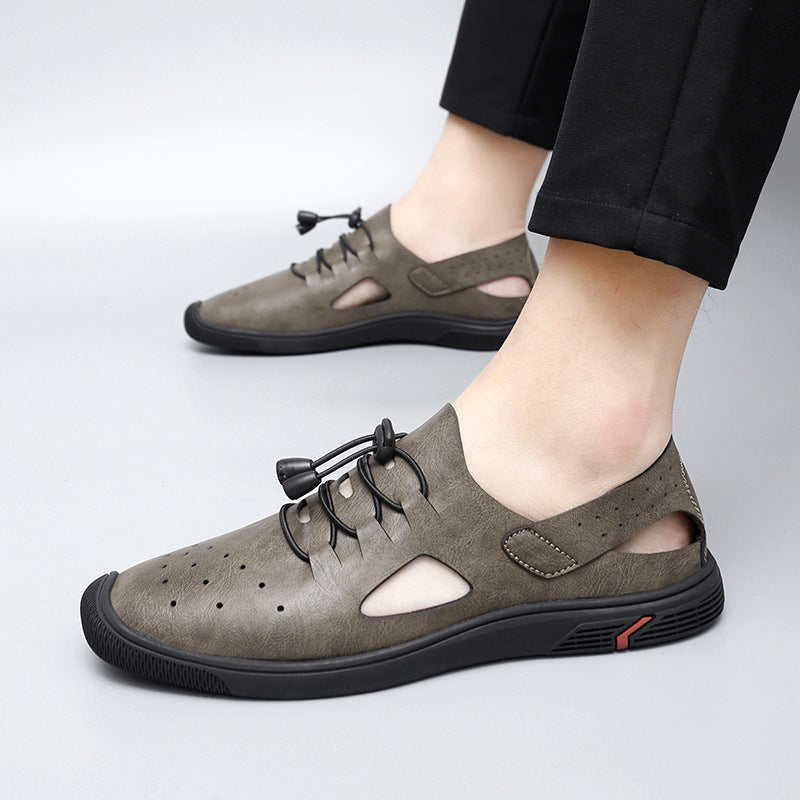 Damen Atmungsaktive Freizeit-Sandalen mit elastischem Schnellschnürsystem R&B