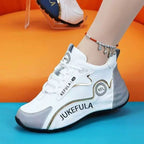 Damen Sportliche Lauf- und Freizeitschuhe mit atmungsaktiver Obermaterialstruktur R&B