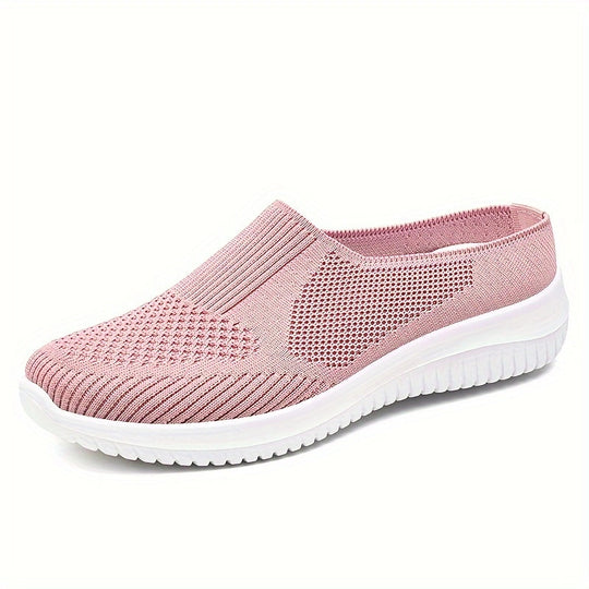 Damen bequeme und atmungsaktive Slip-On Sneaker R&B