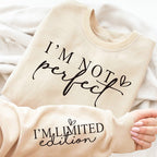 Damen Oversized Sweatshirt mit einzigartigem Statement-Print Heidi Mode