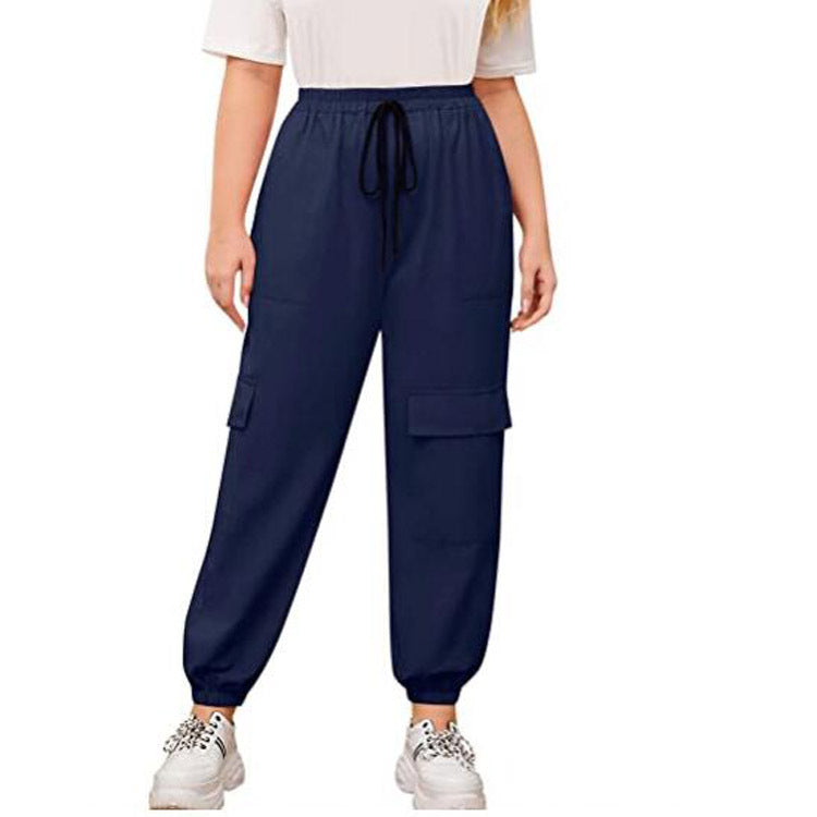 Damen Cargo-Hose mit elastischem Bund und modernen Taschen R&B