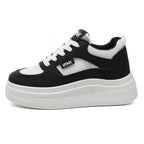 Damen Plateau Sneakers mit atmungsaktiver Mesh-Oberfläche und dämpfender Laufsohle R&B