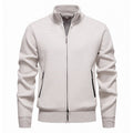 Herren leichte Strickjacke mit modernem Zipper und sportlichem Design
