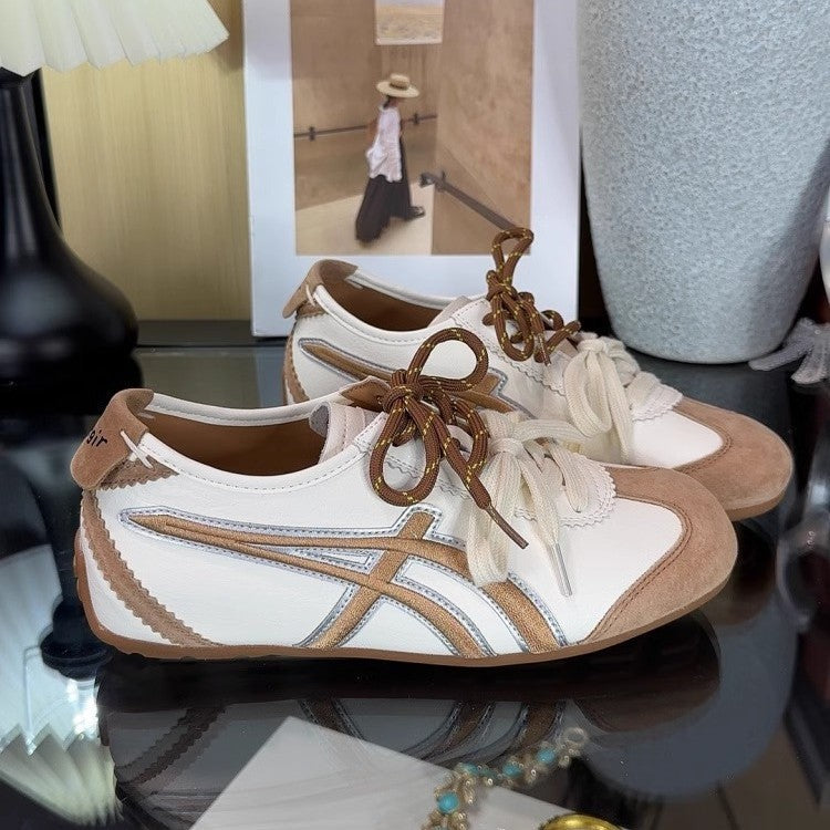 Damen Sneakers mit modischem Design und bequemem Schnürverschluss R&B