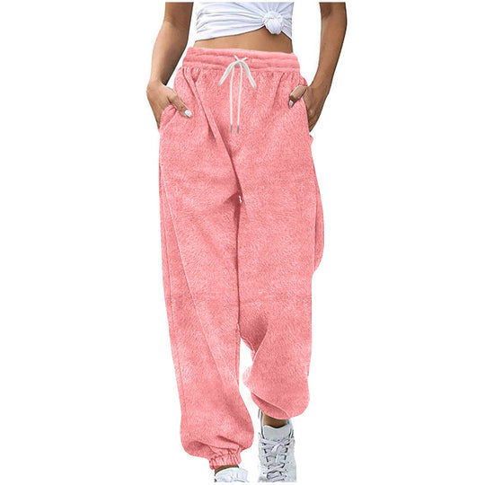 Damen bequeme Loungewear-Hosen R&B