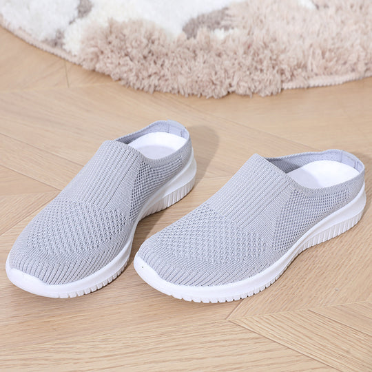Damen bequeme und atmungsaktive Slip-On Sneaker R&B