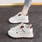 Damen Bequeme Chunky Sneakers mit rutschfester Laufsohle R&B
