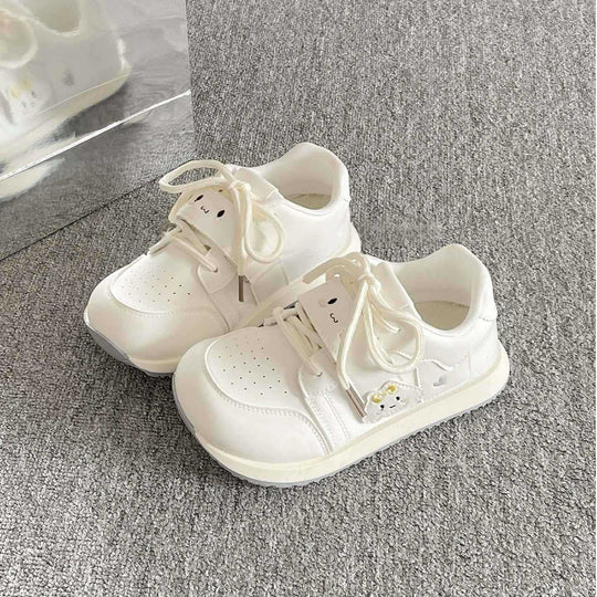 Damen Sportliche Sneakers mit niedlichen Tiermotiven und komfortabler Sohle R&B
