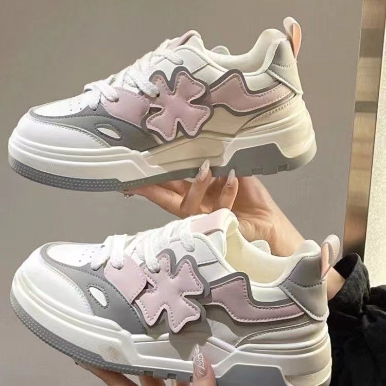 Damen Trendige Sneakers mit modischem Sternen-Design