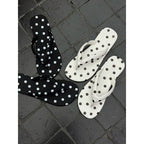 Damen trendige Zehentrenner-Sandalen mit Polka-Dots-Dekor R&B