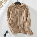 R&B | Klassischer Pullover Mit Zopfmuster Design