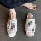 Damen Bequeme, handgewR&Bte Pantoletten in modernem Design R&B
