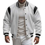 Herren sportliche Collegejacke R&B
