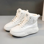 Damen Winterliche Schnürstiefel mit kuscheligem Innenfutter und rutschfester Laufsohle R&B