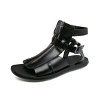 Herren Atmungsaktive Sommer-Sandalen mit elegantem Reißverschluss R&B