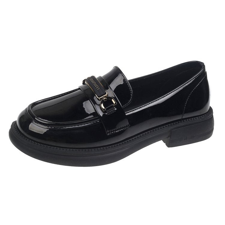 Damen Edle Loafer mit modischem Schnallenakzent und komfortabler Sohle R&B